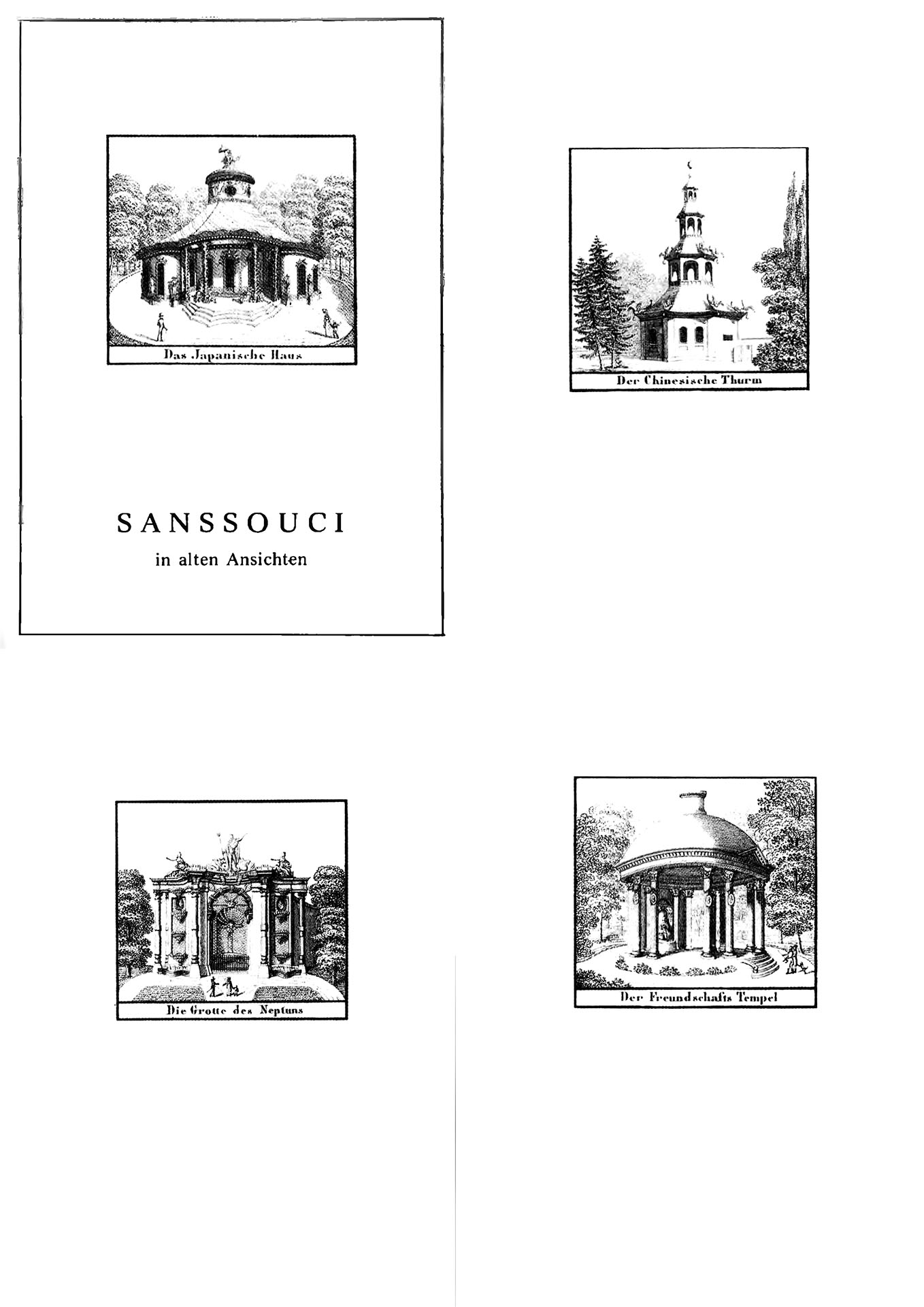 Sanssouci in alten Ansichten - Generaldirektion der Staatlichen Schlösser und Gärten Potsdam - Sanssouci